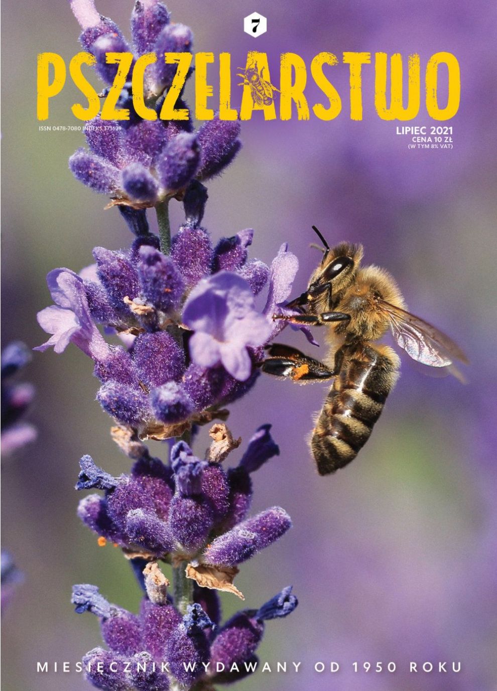 Miesięcznik Pszczelarstwo - Lipiec 2021