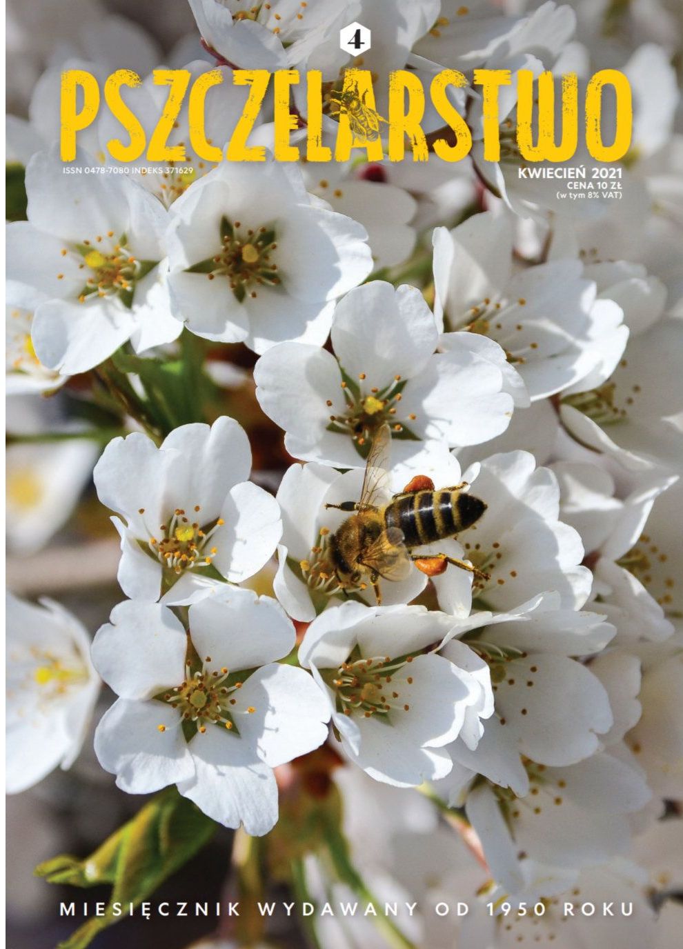 Miesięcznik Pszczelarstwo - Kwiecień 2021