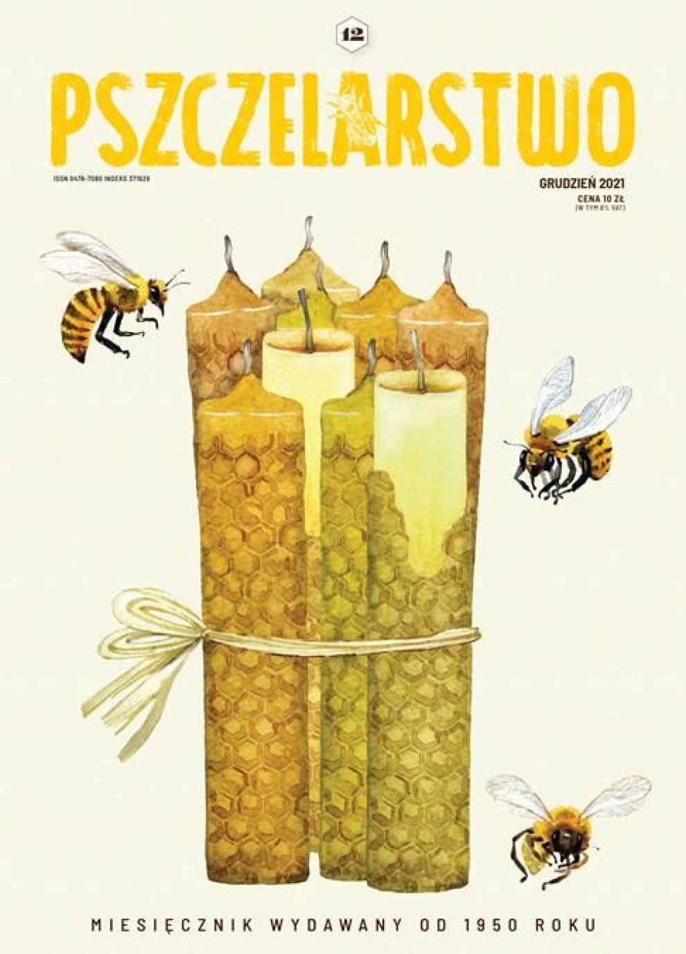 Miesięcznik Pszczelarstwo - Grudzień 2021