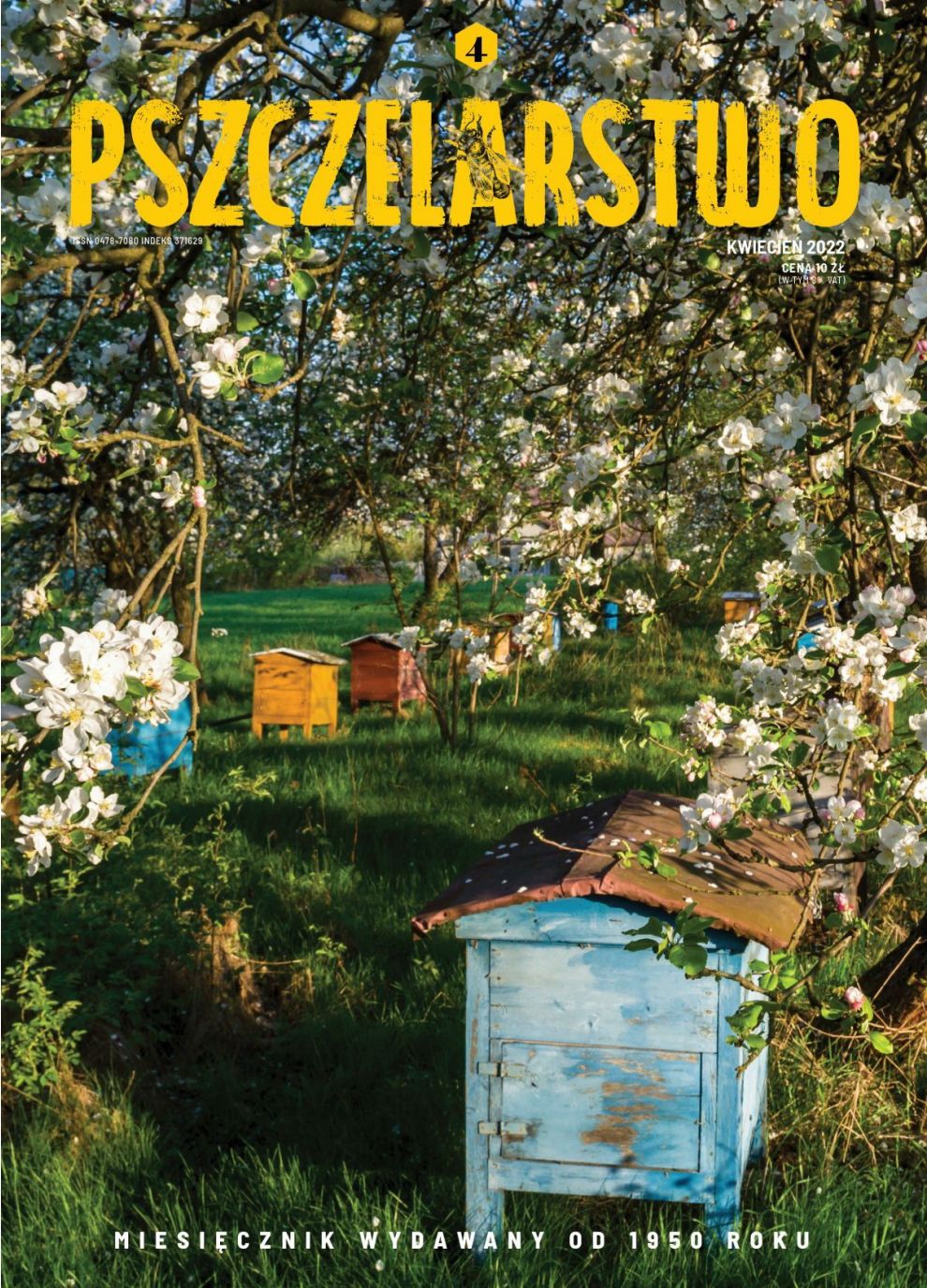 Miesięcznik Pszczelarstwo - Kwiecień 2022