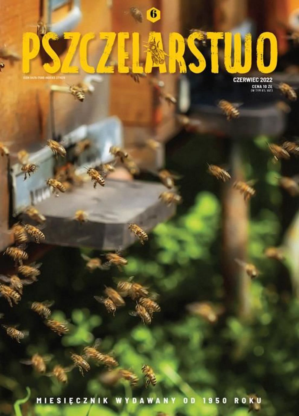 Miesięcznik Pszczelarstwo - Czerwiec 2022