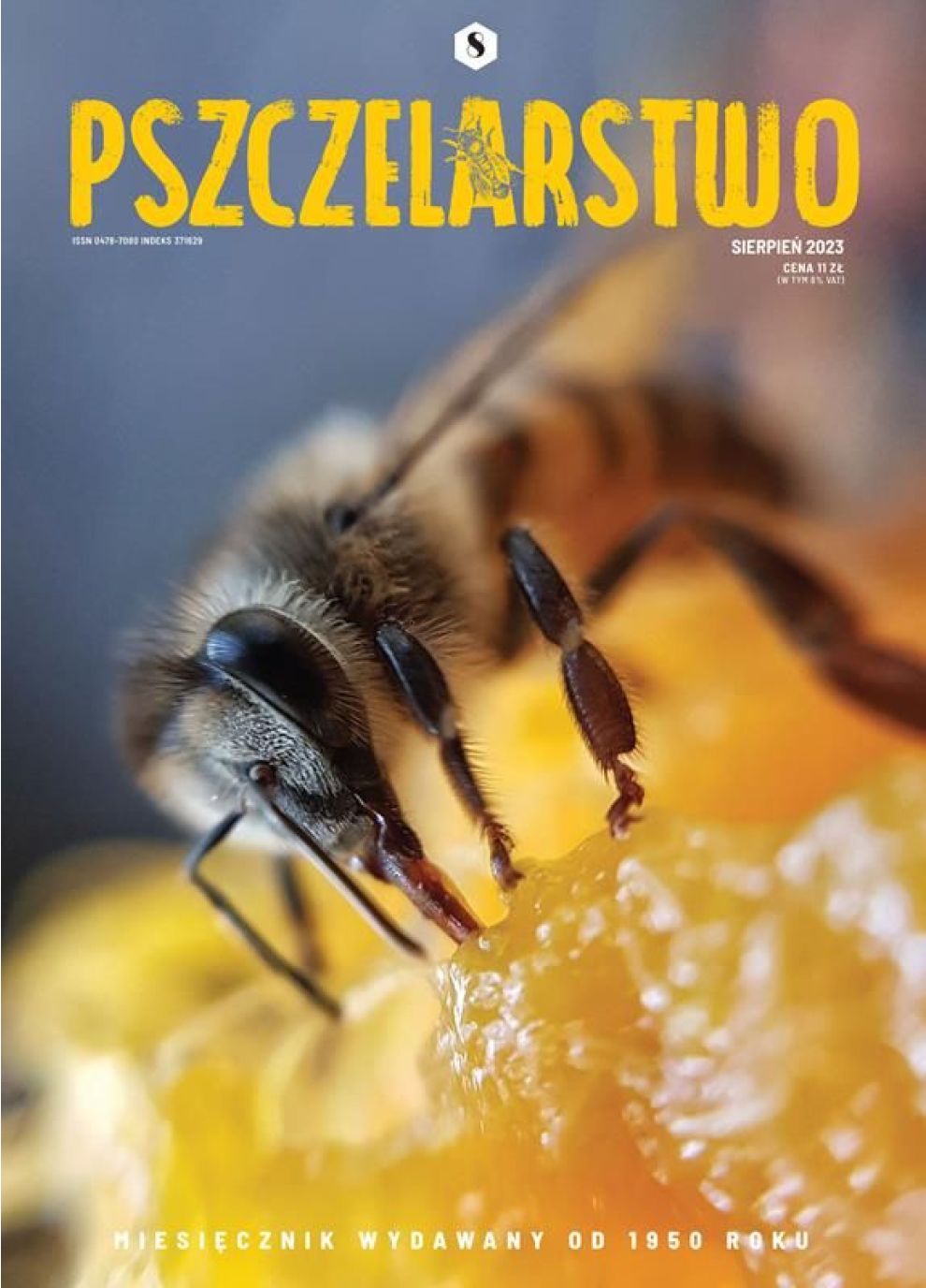Miesięcznik Pszczelarstwo - Sierpień 2023